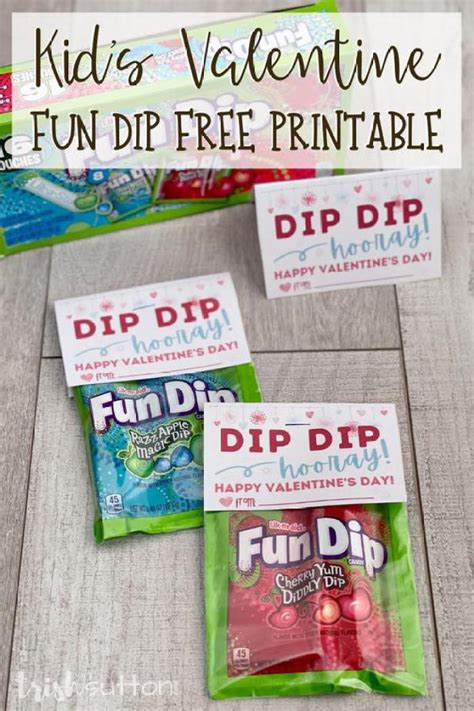 Dip Dip Hooray Free Printable