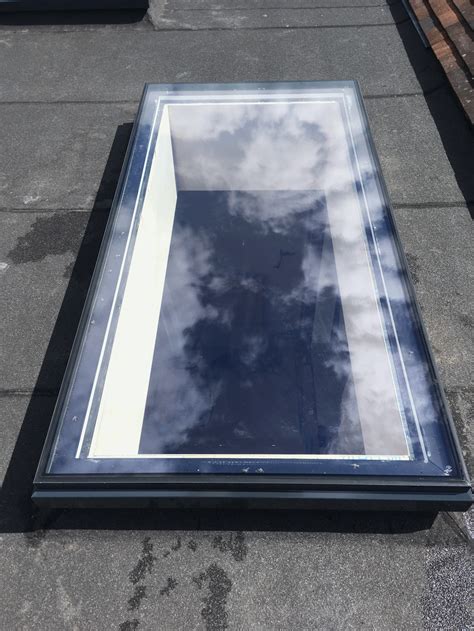 Flat Fixed Toughened Glass Rooflight