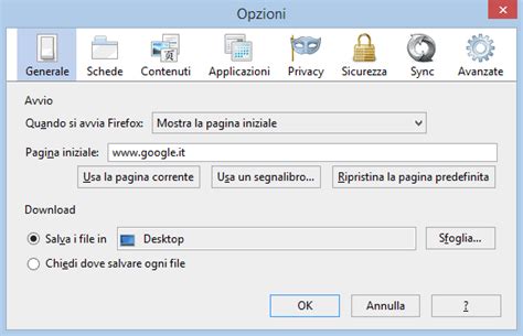 Come Cambiare La Cartella Download Dei File Scaricati Con Firefox