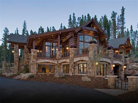Image Result For Rustic Homes With Balcony Rustic Mountain Homes