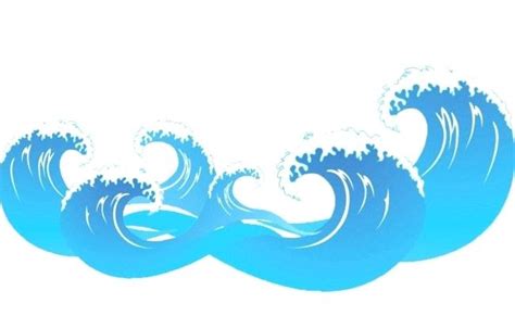 Ocean Waves 2 Clip Art At Vector Clip Art 0ae