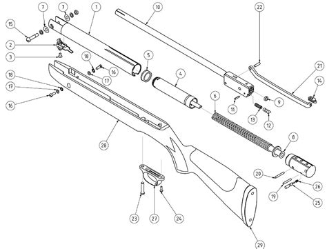 Beeman Air Rifles Parts Diagram