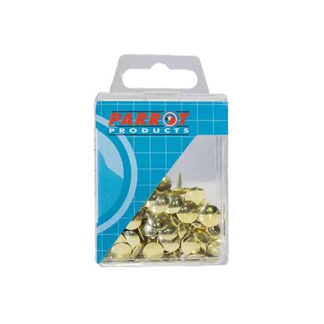Drawing Pins Brass Pack 100 Office Group