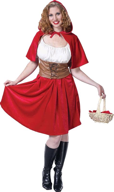 Red Riding Hood Xl | Plus size costume, Red riding hood costume, Little red riding hood ...