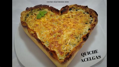 Quiche De Acelgas Vegana YouTube