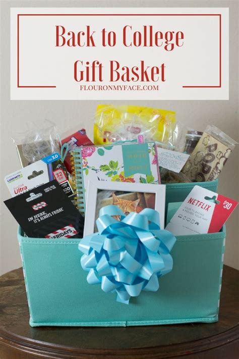 Maybe you would like to learn more about one of these? DIY Back to College Gift Basket - Flour On My Face