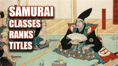 Classes Ranks And Titles Of Feudal Japan Kamakura And Muromachi