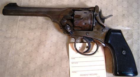 Webley Mark Vi 455 Wwi British Revolver For Sale