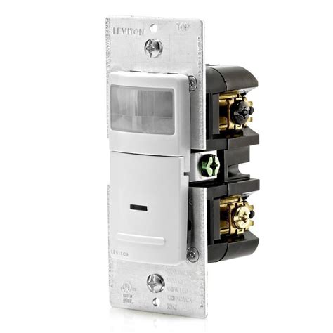Leviton Occupancy Sensor Light Switch White