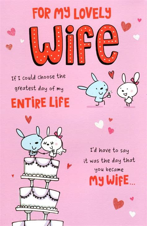 Free Printable Funny Valentine Cards For Wife Best Anniversary