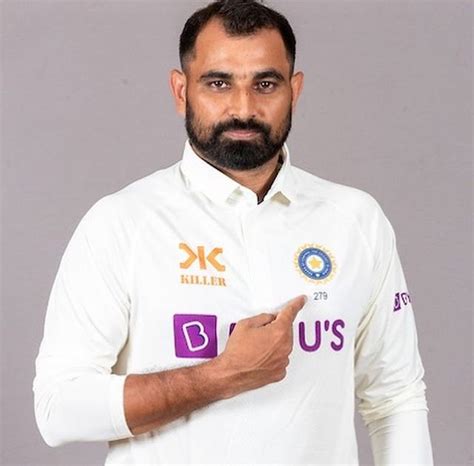 Mohammed Shami Height Weight Body Measurements