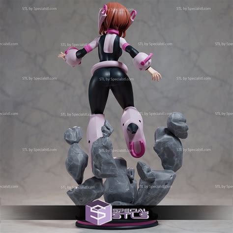 Ochako Uraraka 3d Printing Figurine V2 From My Hero Academia Stl Files Specialstl