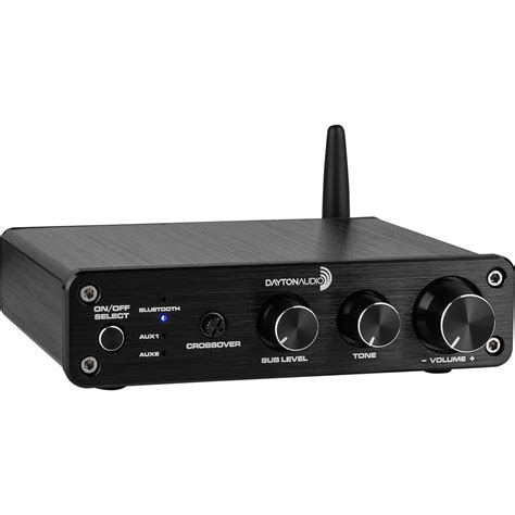 Dayton Audio Dta 21bt2 100w 21 Class D Bluetooth Amplifier With Sub