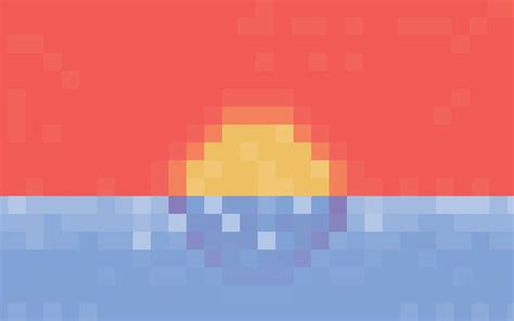 2880x1800 Simple Minimalism Horizon Sunset Wallpaper Coolwallpapersme