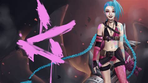 X Px Jinx League Of Legends X Coolwallpapers