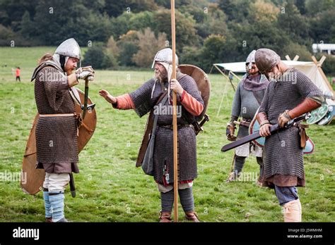 Battle Of Hastings Historic Annual Re Enactment In East Sussex Uk