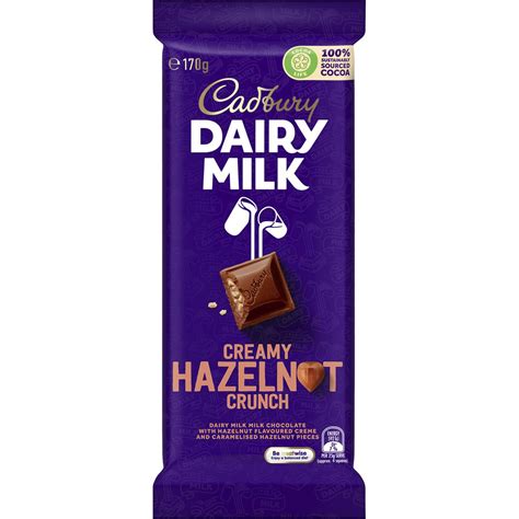 Cadbury Creamy Hazelnut Crunch Dinkum