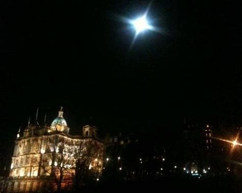 Full Moon In Edinburgh Yesterday Edinburgh World More Pictures