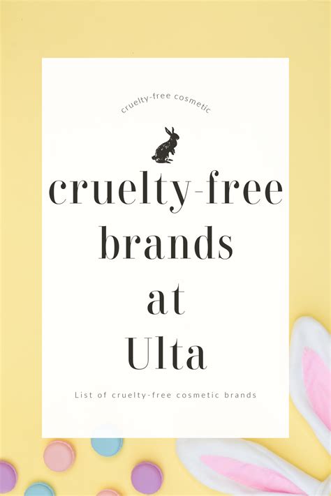 Maybe you would like to learn more about one of these? CRUELTY FREE BRANDS AT ULTA (UPDATED 2021)
