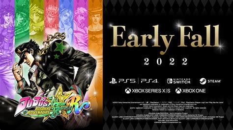 Jojos Bizarre Adventure All Star Battle R Announced Coming To Switch