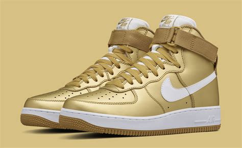 Nike Goes For The Gold On Air Force 1 Retro Sole Collector