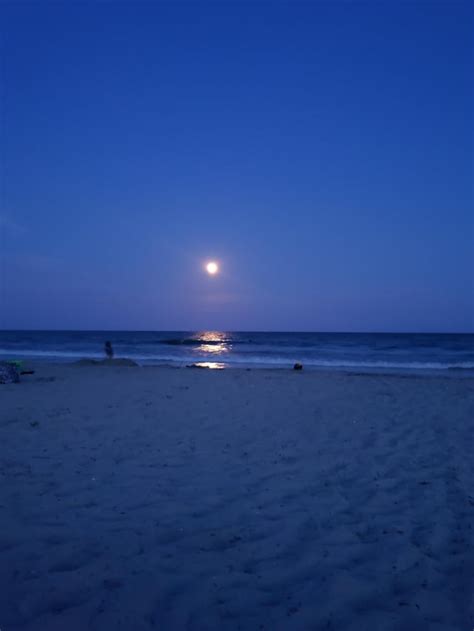 Moon And Sea Folly Beach Sc Beach