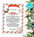 Download Santa Letter North Pole Letter from Santa Editable | Etsy