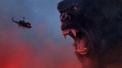2017 Kong Skull Island Hail The King Hd Movies 4k Wallpapers Images