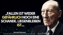 Konrad Adenauer: Die besten Zitate über Politik und Wirtschaft | Zitate ...