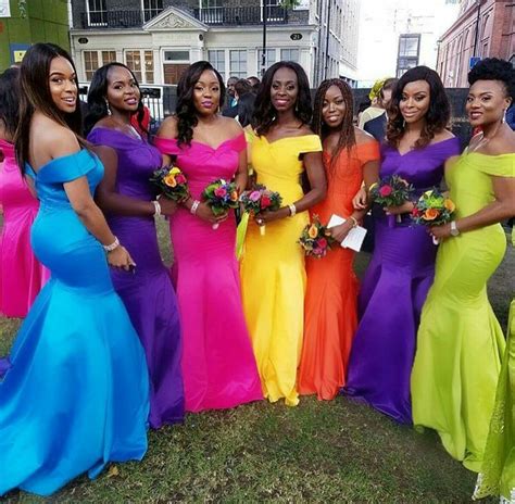 13 Rainbow Bridesmaid Dresses Alstroemeria