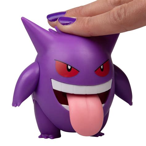 Pokémon Figure Multi Pack Set With Deluxe Action Gengar Generation 1 Includes Pikachu