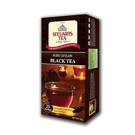 Steuarts Pure Ceylon Black Tea Bags Ceylon Tea Brew