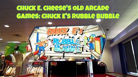 Chuck E Cheese Games