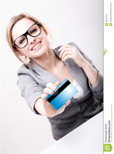 Check spelling or type a new query. Woman Holding New Credit Card Royalty Free Stock Images ...