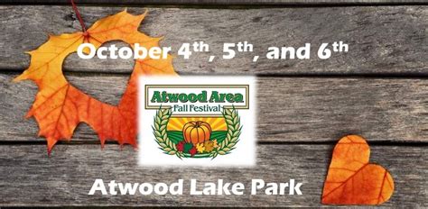 Atwood Lakes Fall Festival Mineral City Ohio