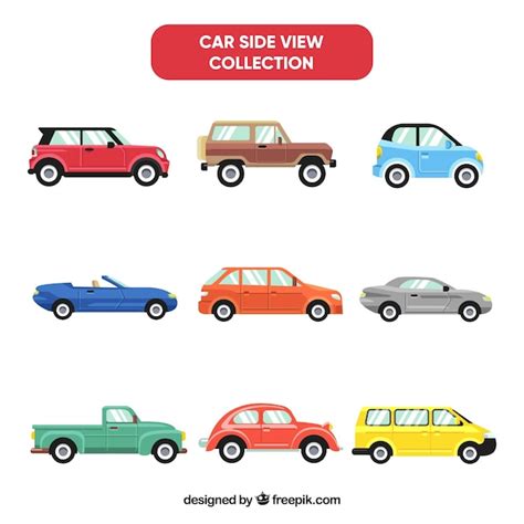 Free Vector Vector Cars Collection Vehicles In Flat Style