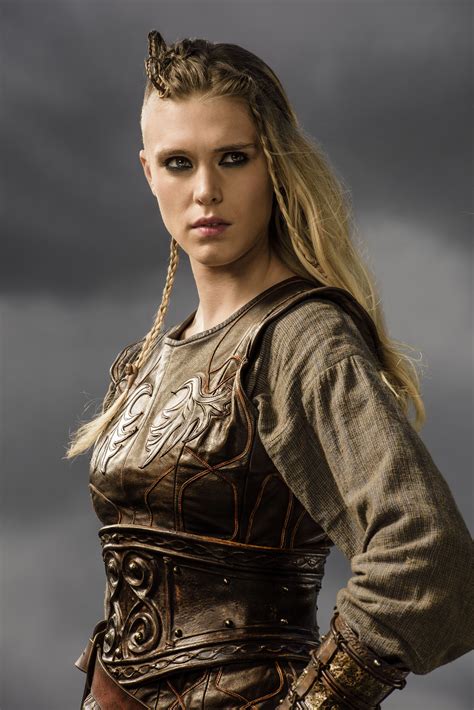GaiaWeiss Þórunn Vikings HistoryChannel Season Three Promo Pic Viking woman Vikings tv