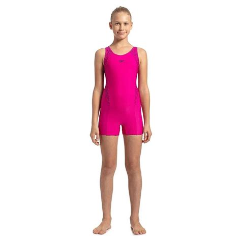 Buy Speedo Junior Boomstar Splice Legsuit Electric Pinknavy Online India