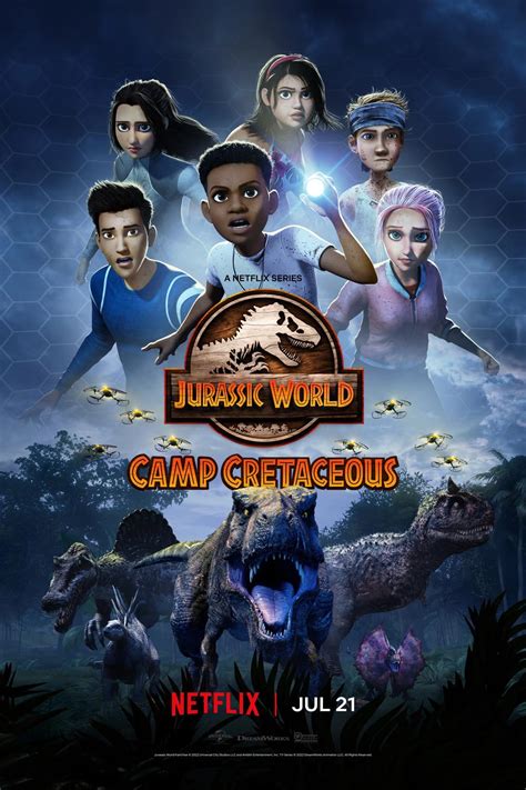 Download Jurassic World Camp Cretaceous Netflix Original 2022 Season 5 Dual Audio {hindi