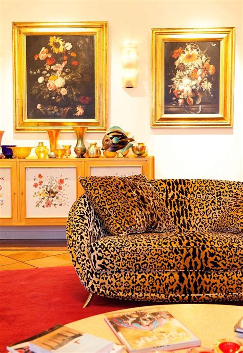 See more ideas about animal print wallpaper, print wallpaper, print. Wolfgang Joop...love your leopard velvet sofa | Leopard ...