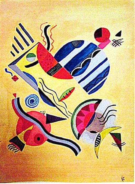 Wassily Kandinsky Composition 1941 Watercolor