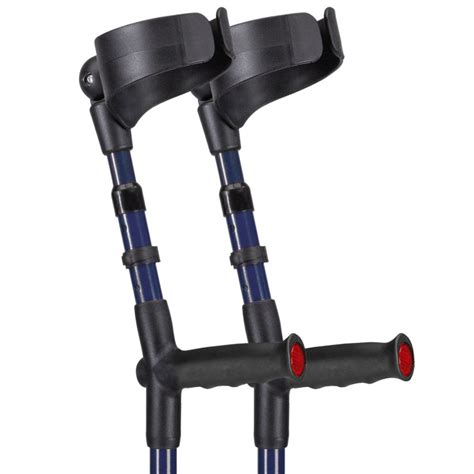 Ossenberg Blue Adjustable Forearm Crutches Health And Care