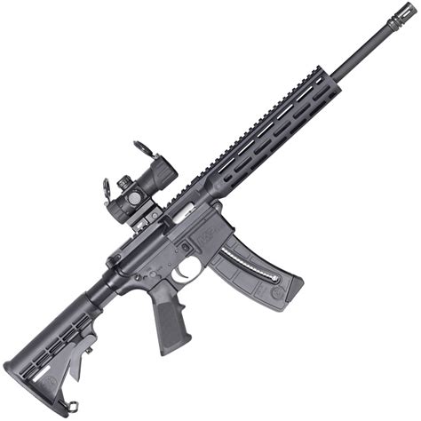 Smith And Wesson Mandp 15 22 Sport W Optic 22 Long Rifle 165in Carbon