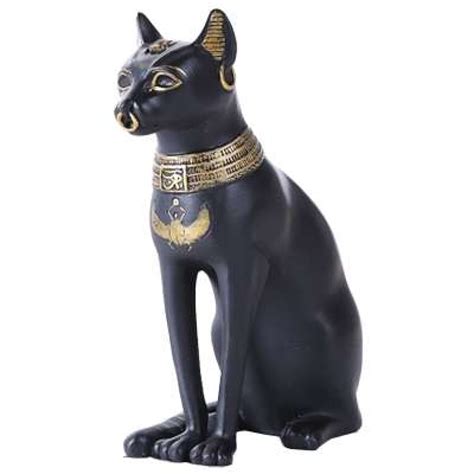bastet small egyptian cat statue 5 3 8 inch high cat statue