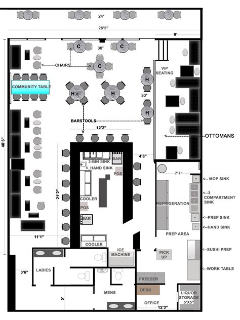 9 Restaurant Floor Plan Examples And Ideas For Your Restaurant Layout