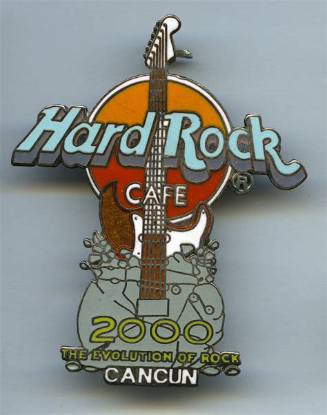 Cancun - Hard Rock Cafe Guitar Pin | Hard rock cafe, Hard rock cancun, Hard rock