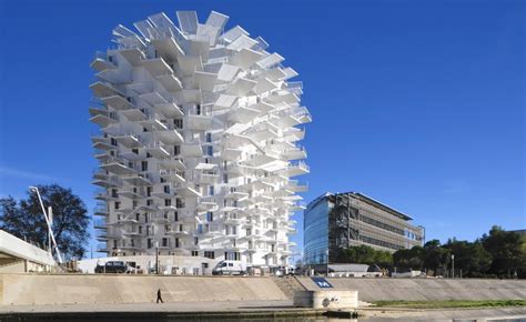 Architects Reinvent The Residential Tower Block In Montpellier With Larbre Blanc Layout