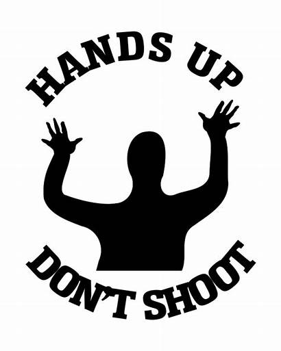 Shoot Hands Don Clipart Dont Svg Protest
