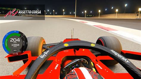 Assetto Corsa F Leclerc Onboard Bahrain YouTube