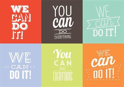You Can Do It Illustration 98061 Vector Art At Vecteezy